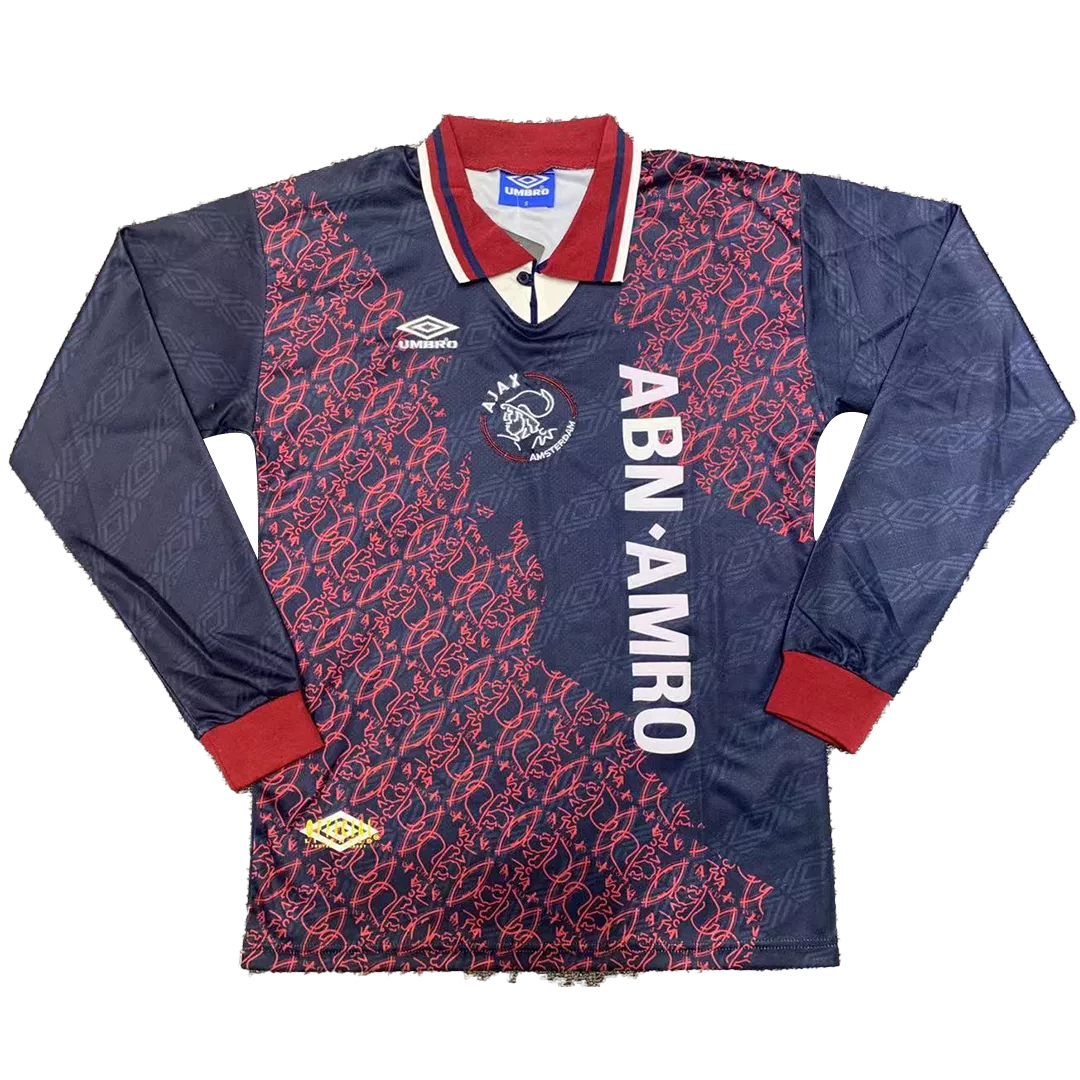 Ajax Classic Football Shirt Away Long Sleeve 1995/96