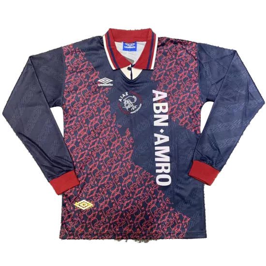 Ajax Classic Football Shirt Away Long Sleeve 1995/96 - bestfootballkits