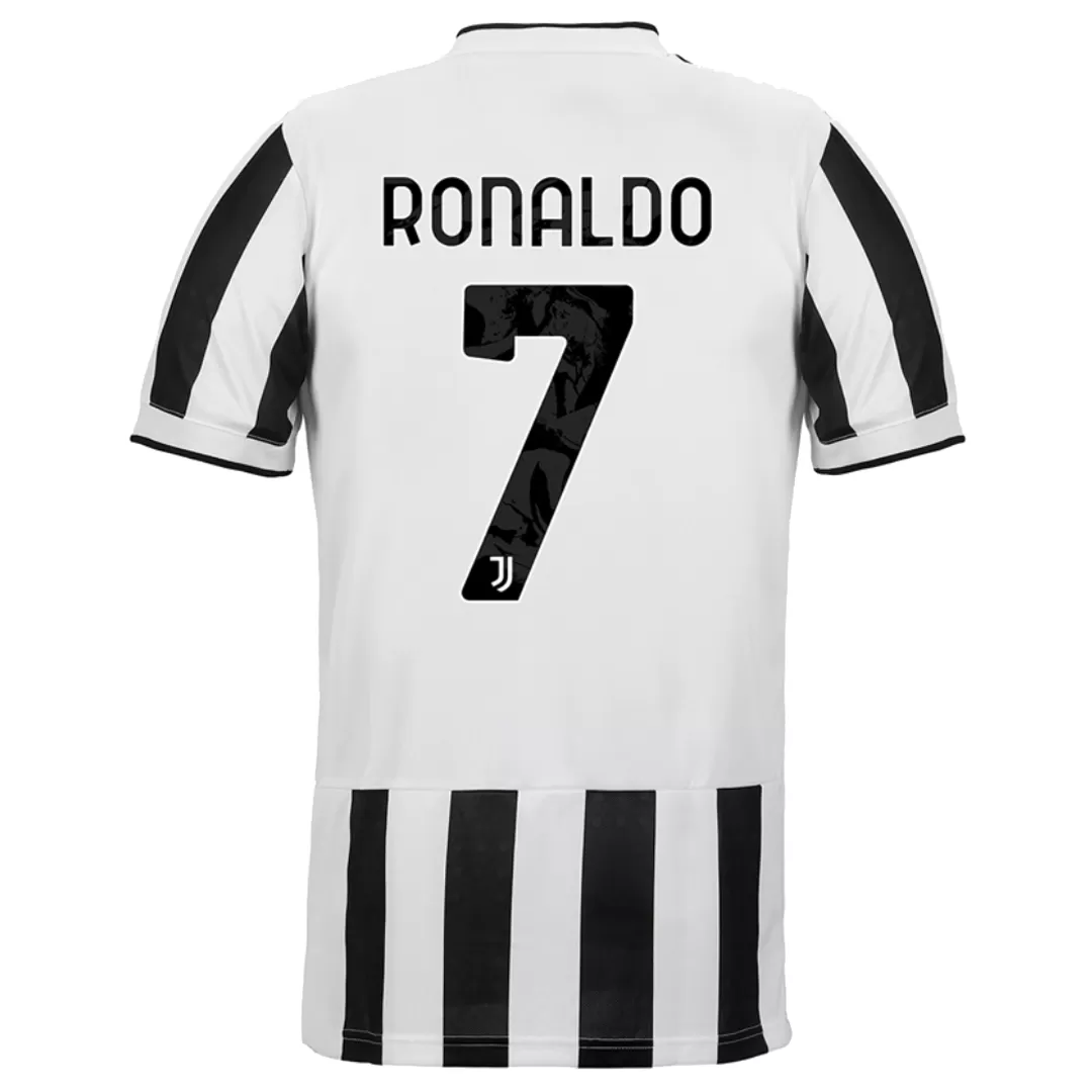 RONALDO #7 Juventus Football Shirt Home 2021/22