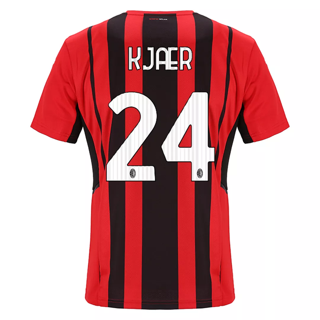 KJÆR #24 AC Milan Football Shirt Home 2021/22