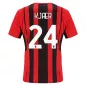 KJÆR #24 AC Milan Football Shirt Home 2021/22 - bestfootballkits