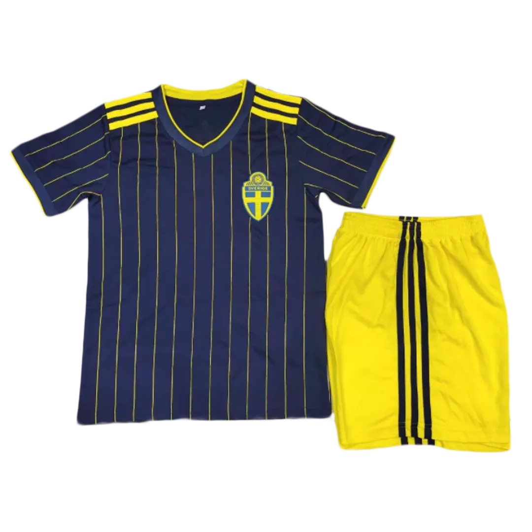 Sweden Football Mini Kit (Shirt+Shorts) Away 2020