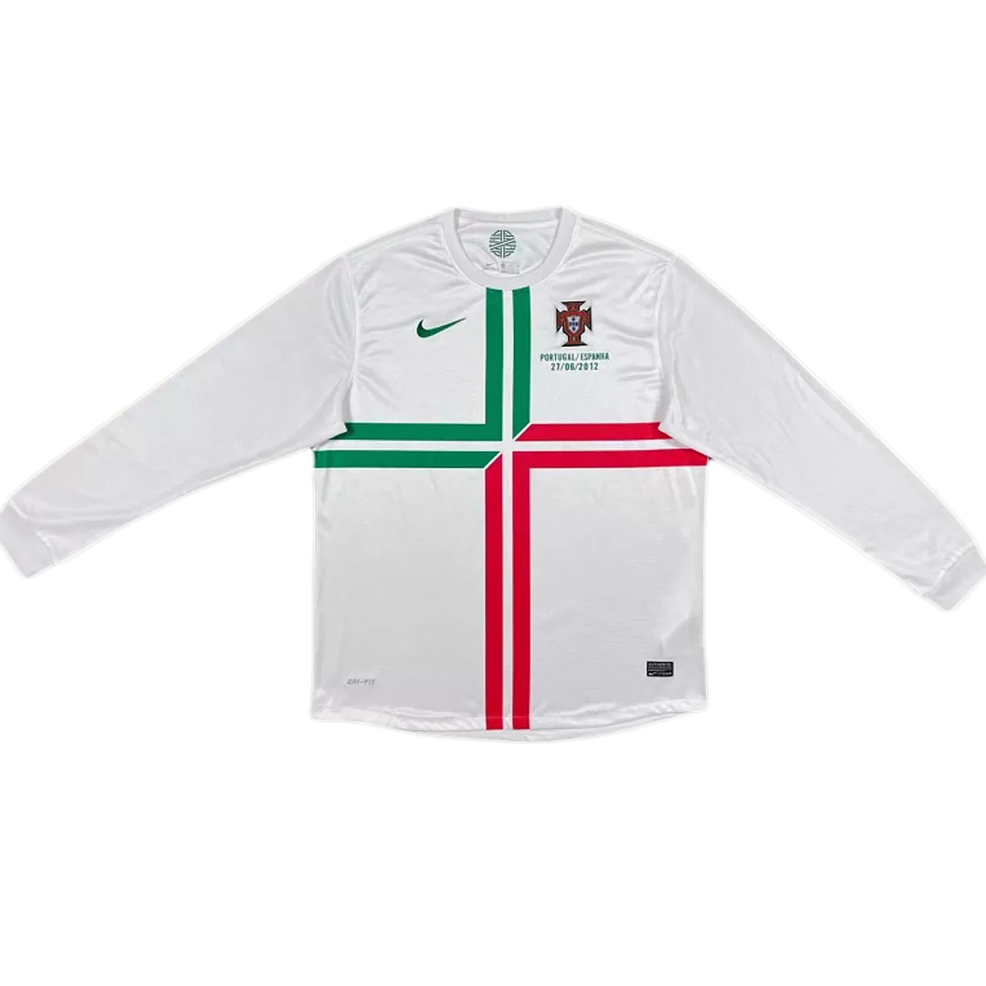 Portugal Classic Football Shirt Away Long Sleeve 2012