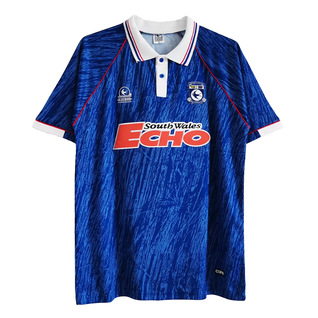 Cardiff City Classic Football Shirt Home 1992/93
