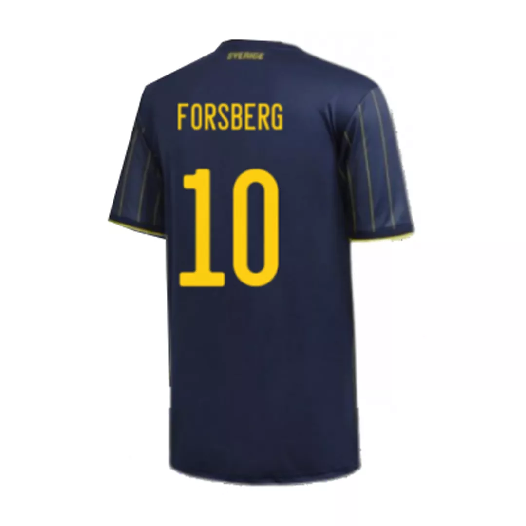 FORSBERG #10 Sweden Football Shirt Away 2020