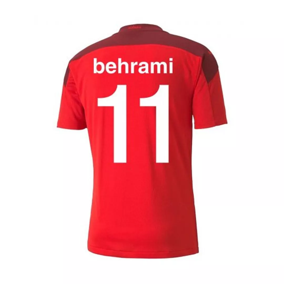 BEHRAMI #11 Switzerland Football Shirt Home 2021