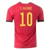 E.HAZARD #10 Belgium Football Shirt Home 2020 - bestfootballkits