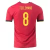 TIELEMANS #8 Belgium Football Shirt Home 2020 - bestfootballkits