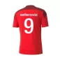 SEFEROVIC #9 Switzerland Football Shirt Home 2021 - bestfootballkits