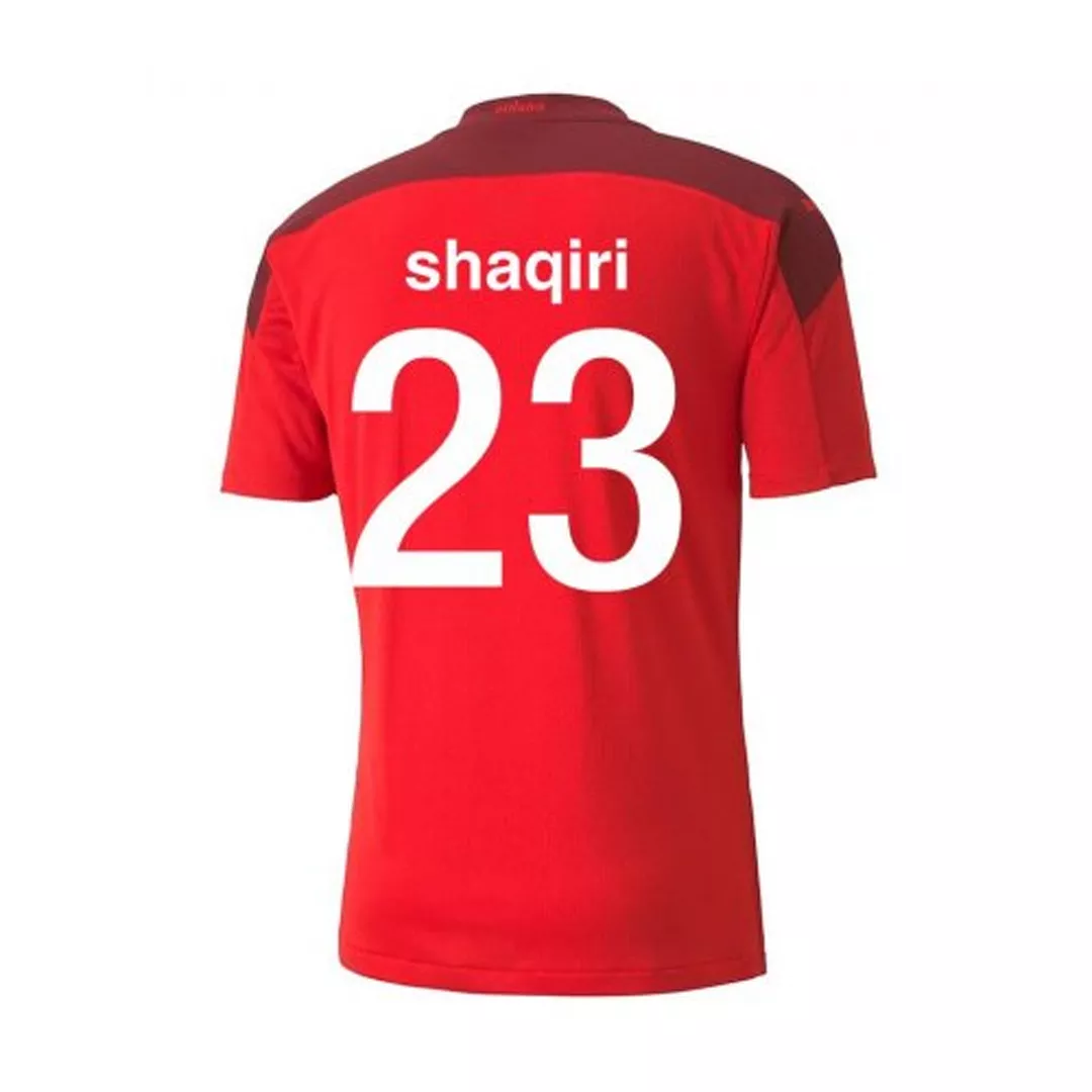 SHAQIRI #23 Switzerland Football Shirt Home 2021