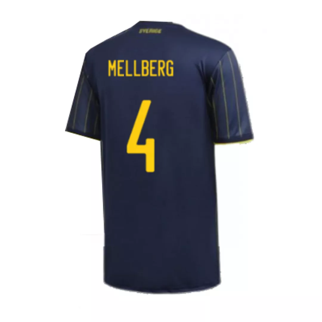 MELLBERG #4 Sweden Football Shirt Away 2020