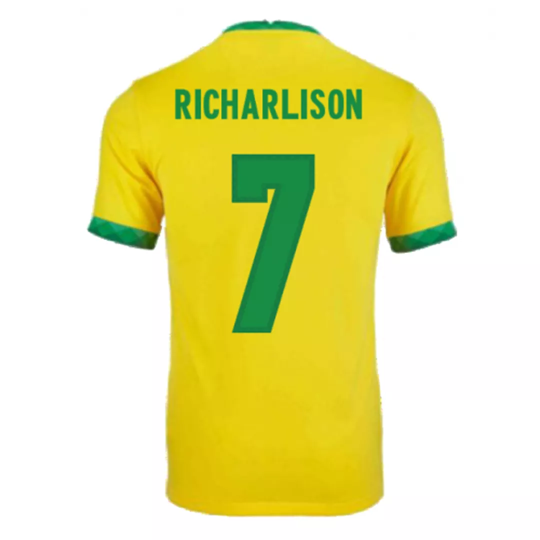 RICHARLISON #7 Brazil Football Shirt Home 2021