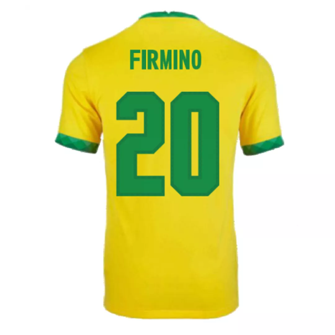 FIRMINO #20 Brazil Football Shirt Home 2021
