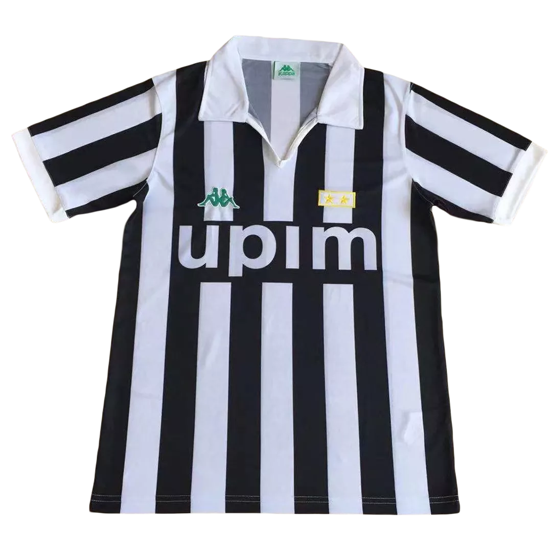 Juventus Classic Football Shirt Home 1991
