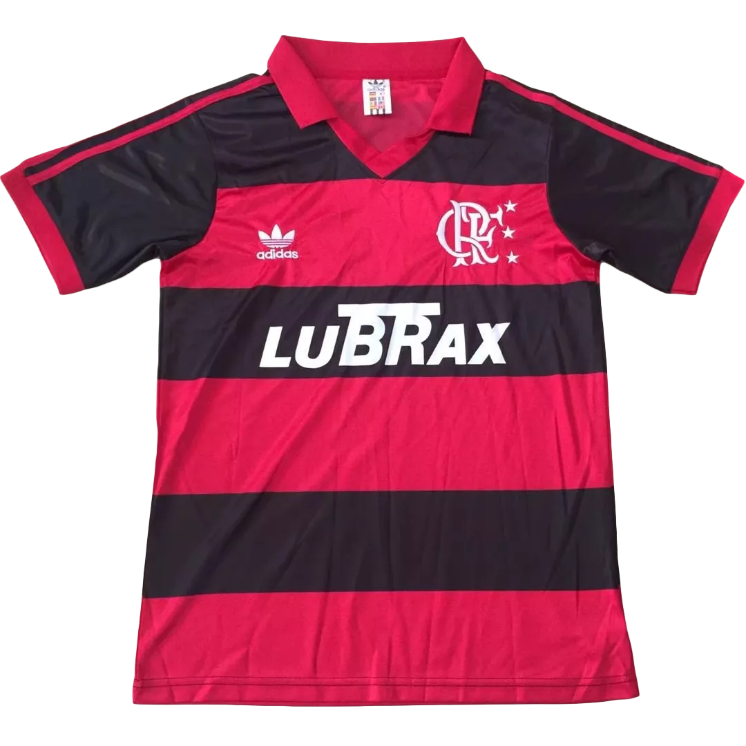 CR Flamengo Classic Football Shirt Home 1990