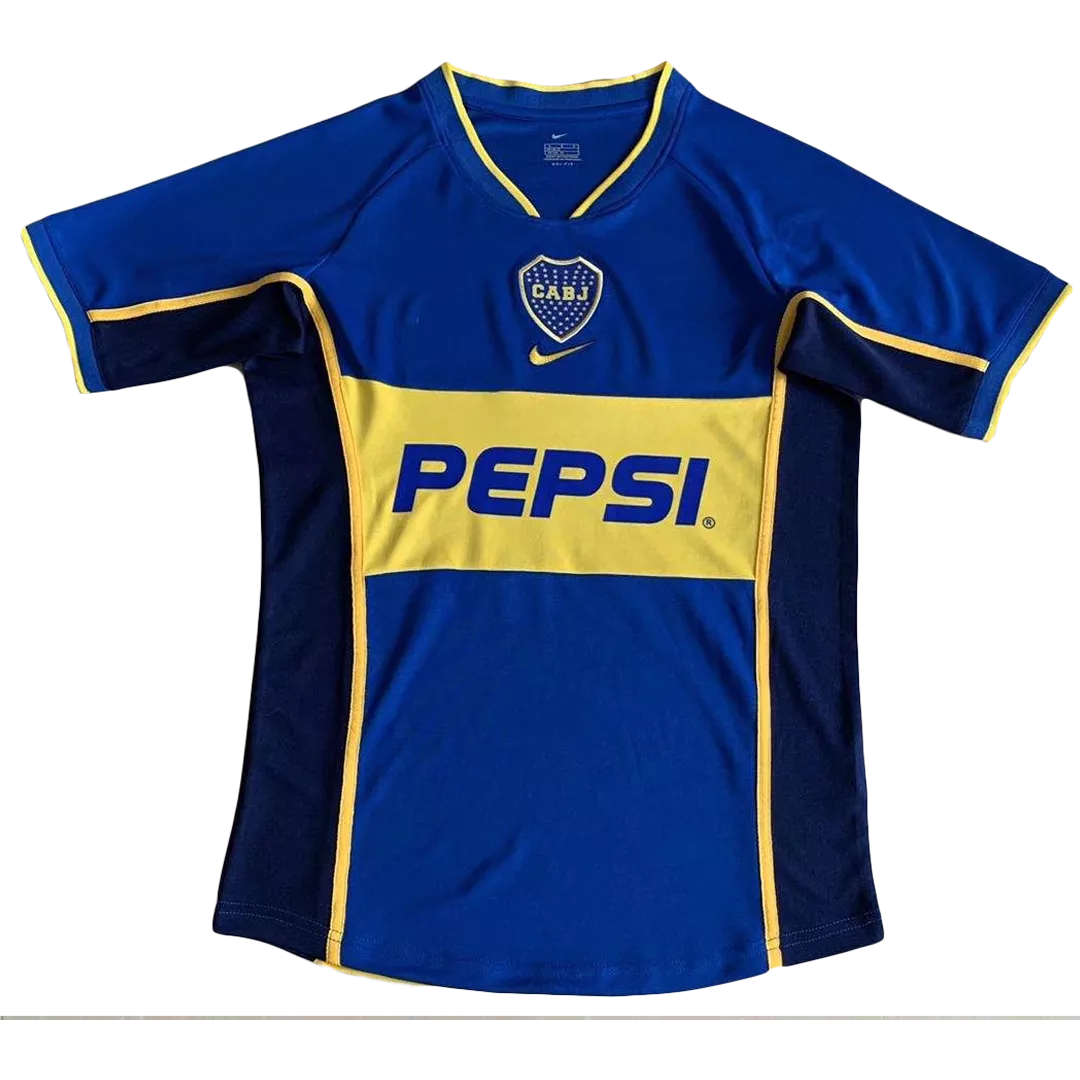 Boca Juniors Classic Football Shirt Home 2002