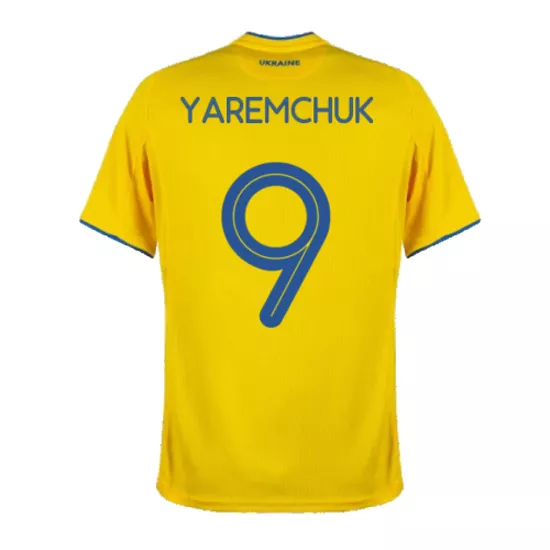 YAREMCHUK #9 Ukraine Football Shirt Home 2020 - bestfootballkits