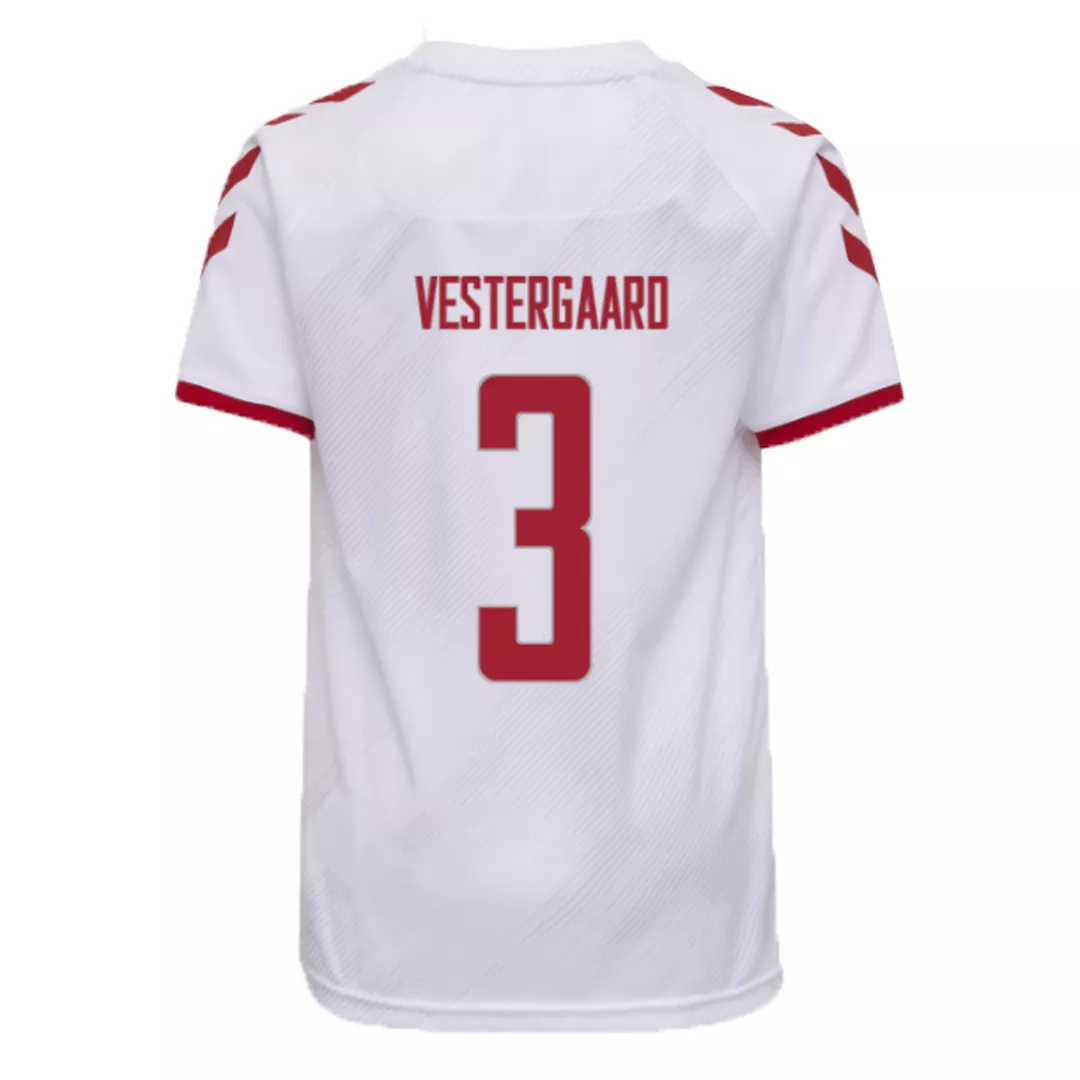 VESTERGAARD #3 Denmark Football Shirt Away 2021