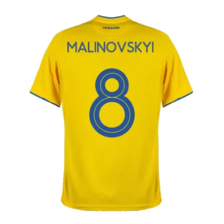 MALINOVSKYI #8 Ukraine Football Shirt Home 2020 - bestfootballkits