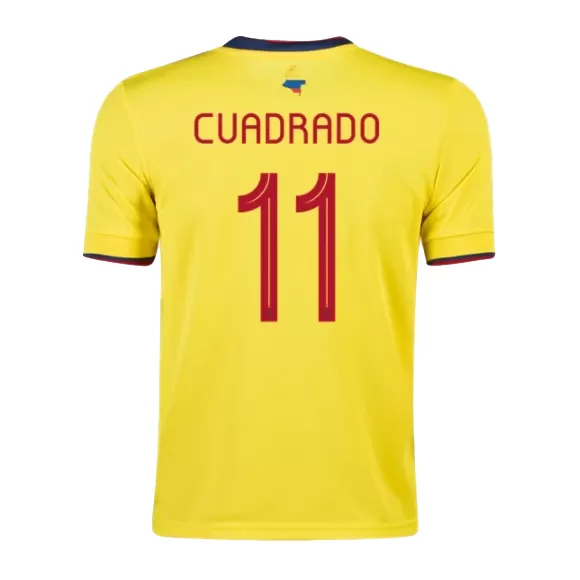 CUADRADO #11 Colombia Football Shirt Home 2021 - bestfootballkits
