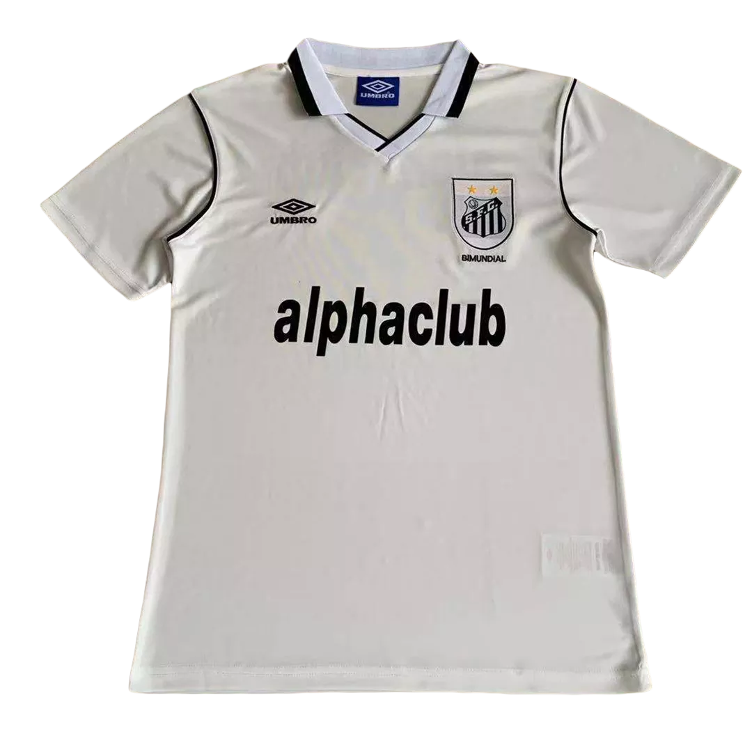 Santos FC Classic Football Shirt Home 2001