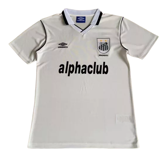 Santos FC Classic Football Shirt Home 2001 - bestfootballkits
