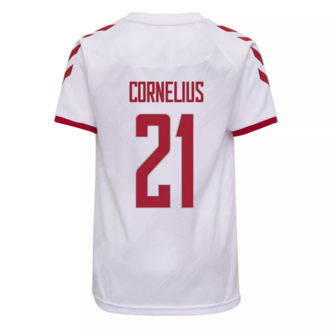 CORNELIUS #21 Denmark Football Shirt Away 2021