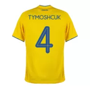 TYMOSHCUK #4 Ukraine Football Shirt Home 2020 - bestfootballkits