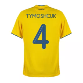 TYMOSHCUK #4 Ukraine Football Shirt Home 2020 - bestfootballkits
