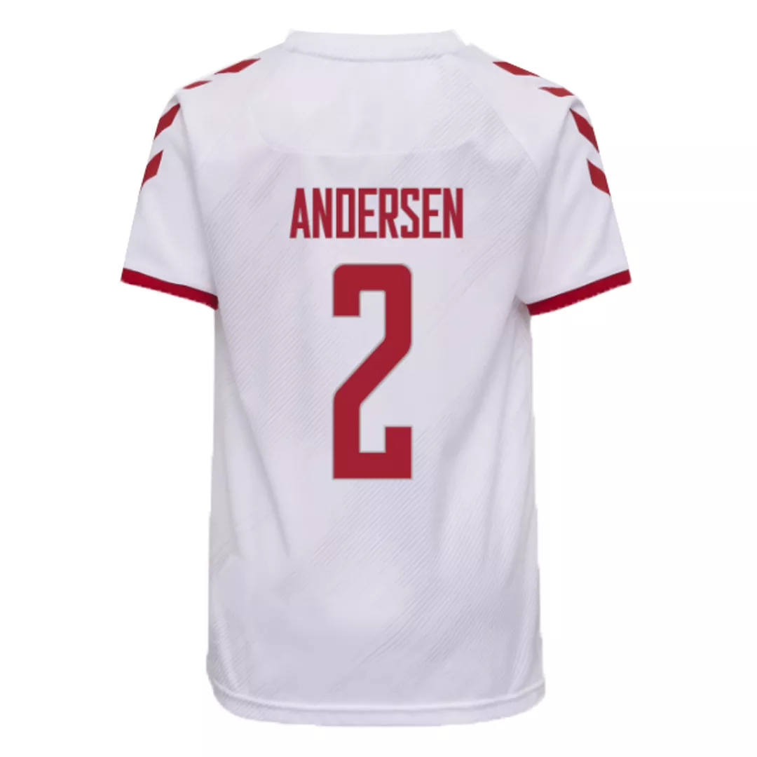ANDERSEN #2 Denmark Football Shirt Away 2021