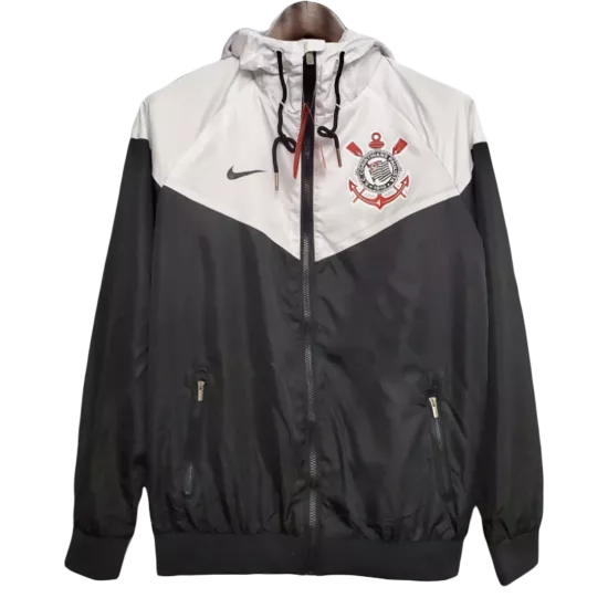 Corinthians Windbreaker Hoodie Jacket 2021/22 - bestfootballkits
