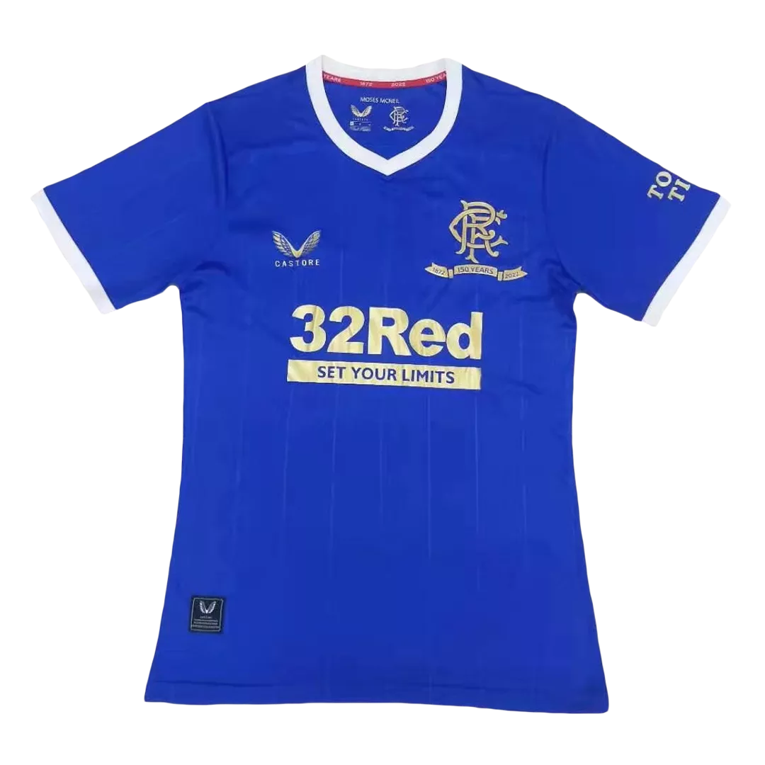 Authentic Glasgow Rangers Football Shirt Home 2021/22