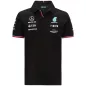 Mercedes AMG Petronas F1 Racing Team Polo - Black 2021 - bestfootballkits