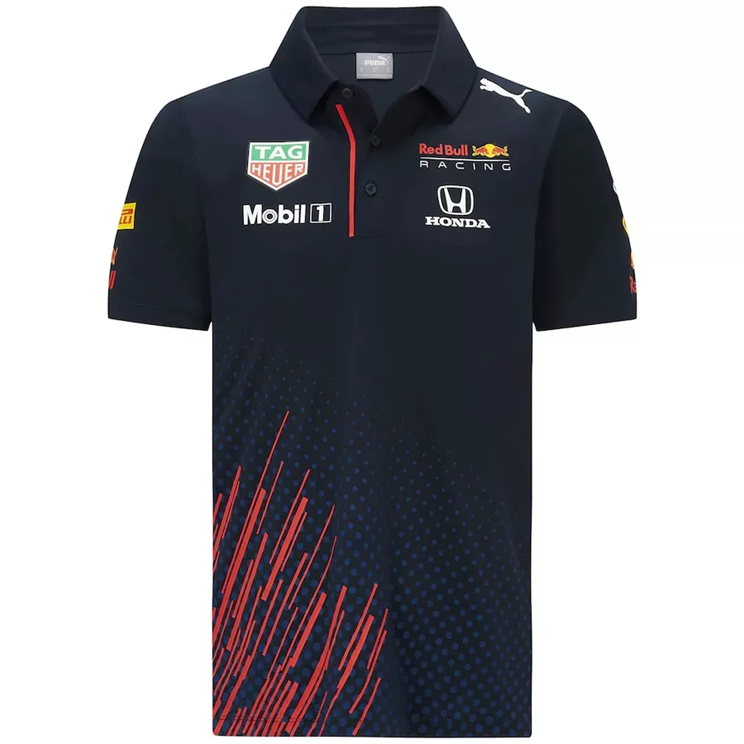 Red Bull F1 Racing Team Polo Black 2021