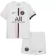 Messi #30 PSG Football Mini Kit (Shirt+Shorts) Away 2021/22 - bestfootballkits