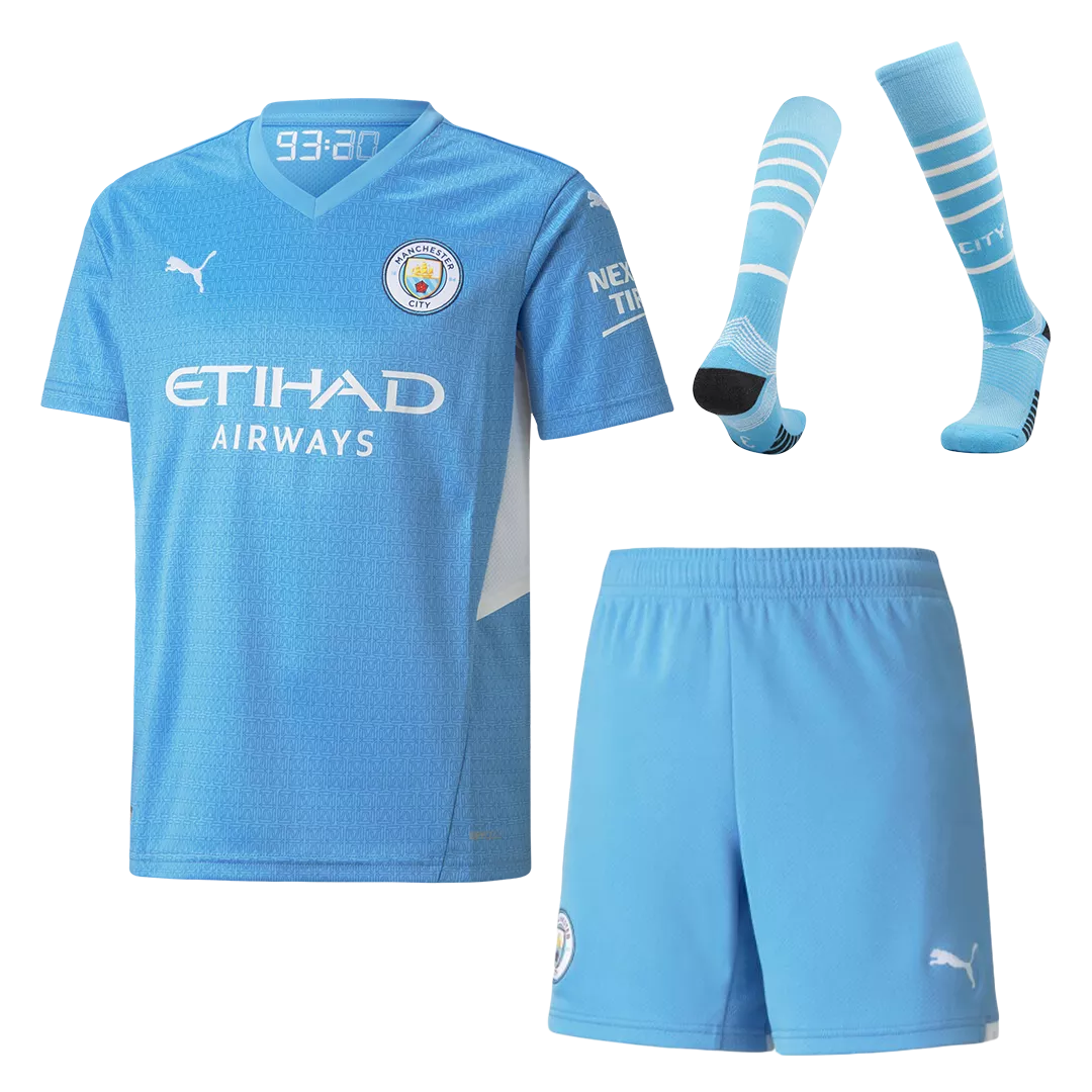 Manchester City Football Mini Kit (Shirt+Shorts+Socks) Home 2021/22