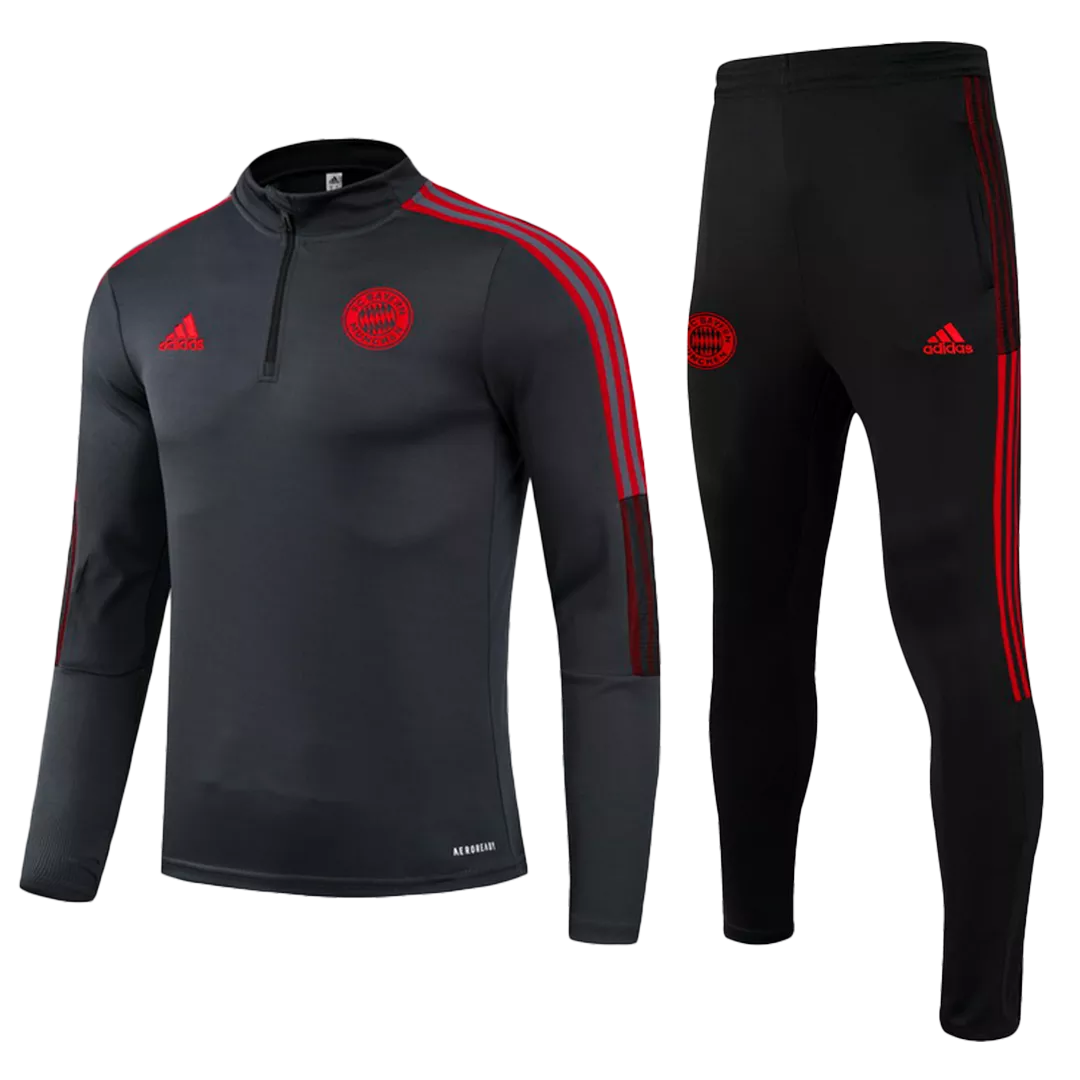 Kid's Bayern Munich Zipper Sweatshirt Kit(Top+Pants)