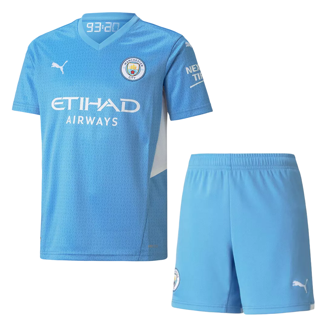 Manchester City Football Mini Kit (Shirt+Shorts) Home 2021/22
