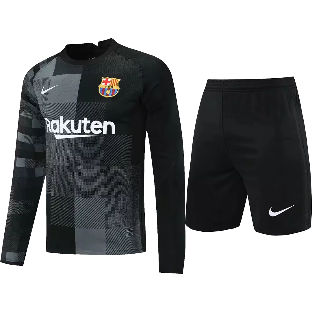 Barcelona Football Kit (Shirt+Shorts) Goalkeeper Long Sleeve 2021/22