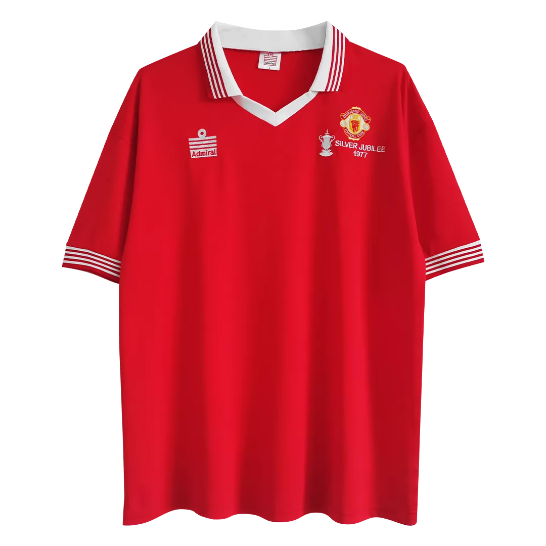 Manchester United Classic Football Shirt Home 1977