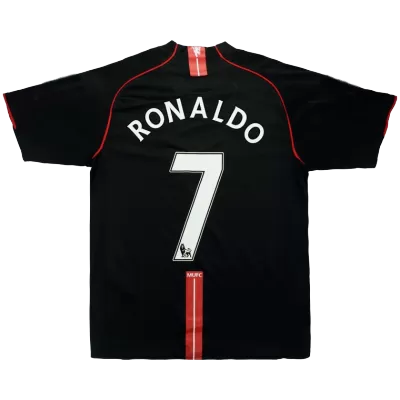 RONALDO #7 Manchester United Classic Football Shirt Away 2007/08 - bestfootballkits