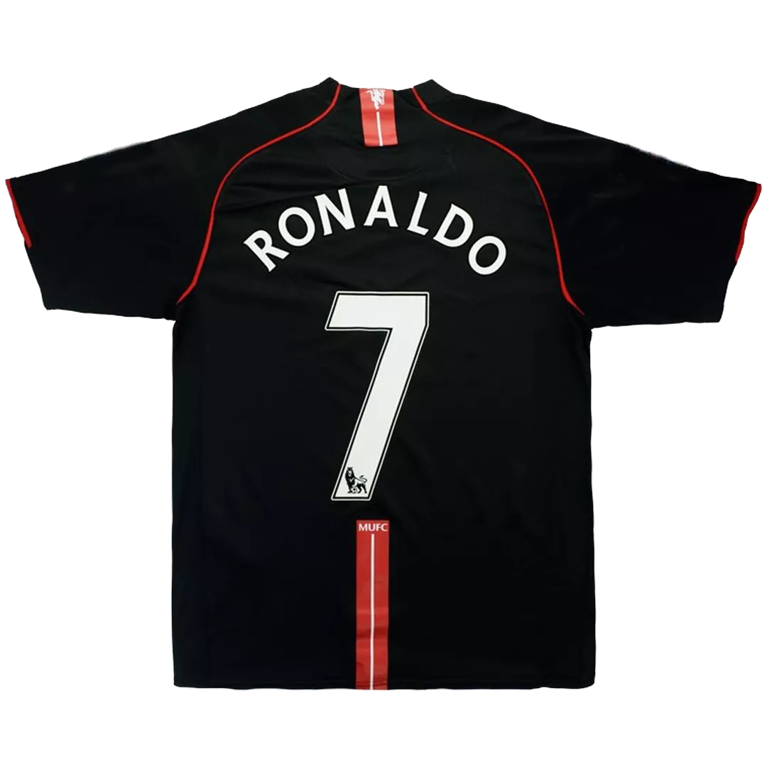 RONALDO #7 Manchester United Classic Football Shirt Away 2007/08