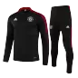 Kid's Manchester United Zipper Sweatshirt Kit(Top+Pants) 2021/22 - bestfootballkits