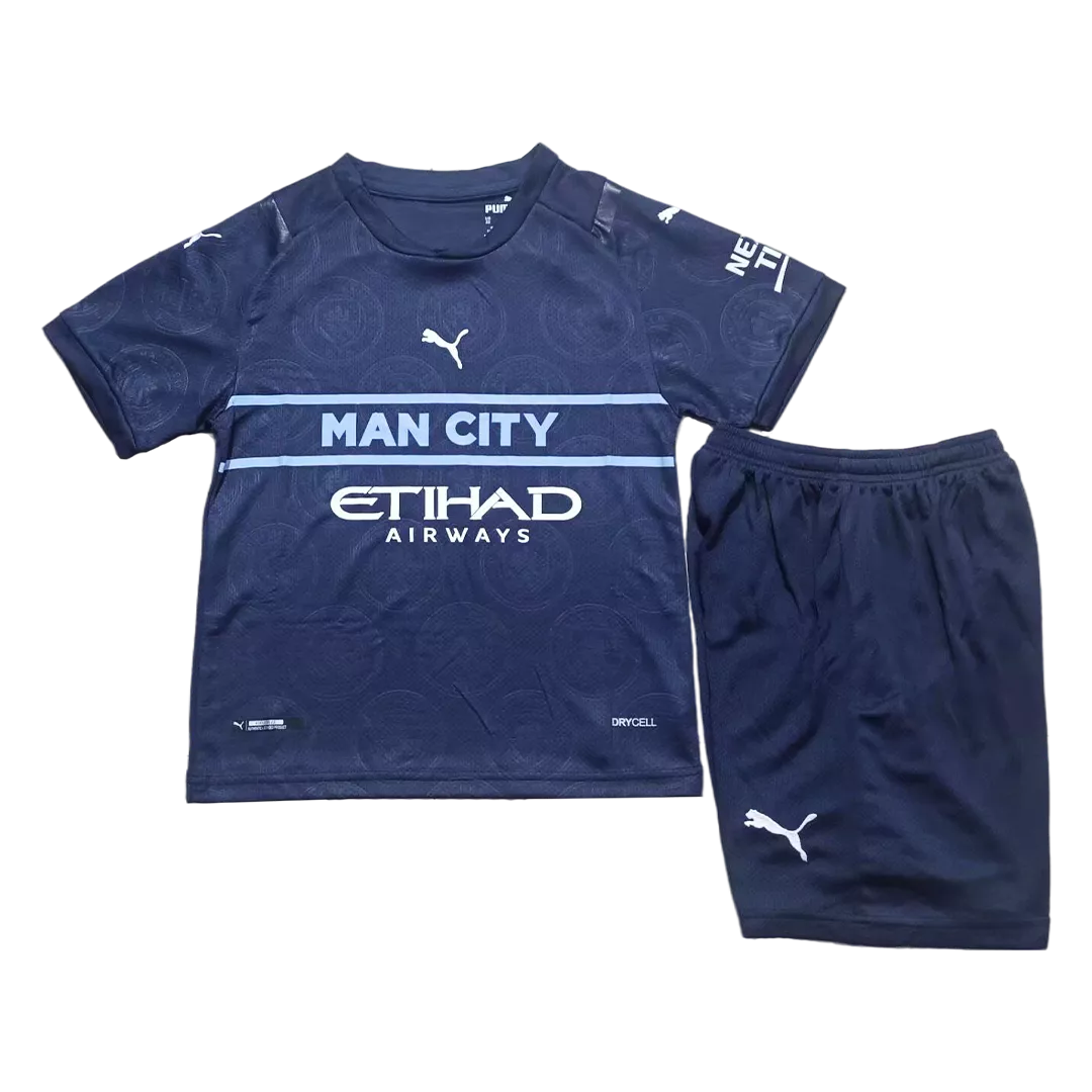 Manchester City Football Mini Kit (Shirt+Shorts) Third Away 2021/22