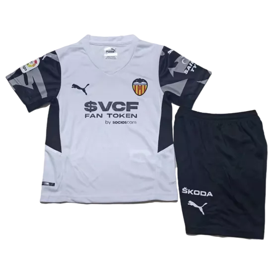 Valencia Football Mini Kit (Shirt+Shorts) Home 2021/22 - bestfootballkits