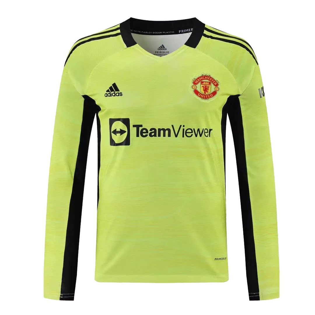 Manchester United Long Sleeve Football Shirt Goalkeeper 2021/22