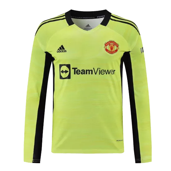 Manchester United Long Sleeve Football Shirt Goalkeeper 2021/22 - bestfootballkits