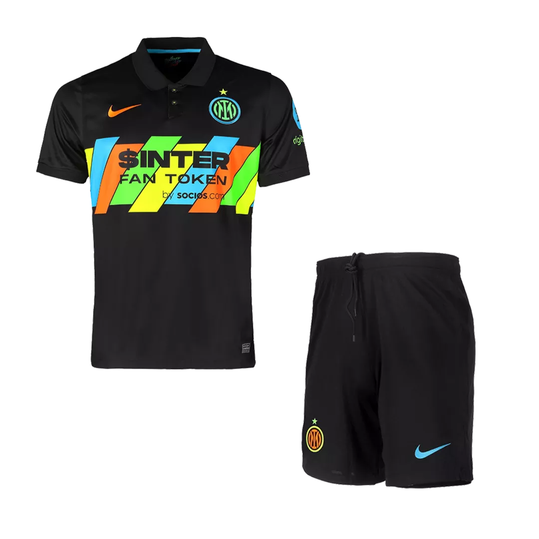 Inter Milan Football Mini Kit (Shirt+Shorts) Third Away 2021/22