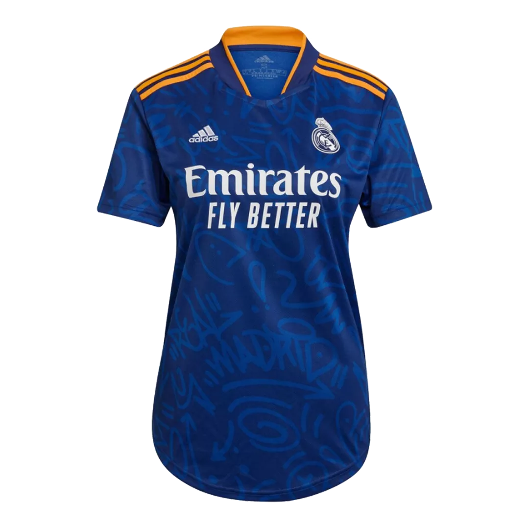 Women's Real Madrid Football Shirt Away 2021/22 - bestfootballkits