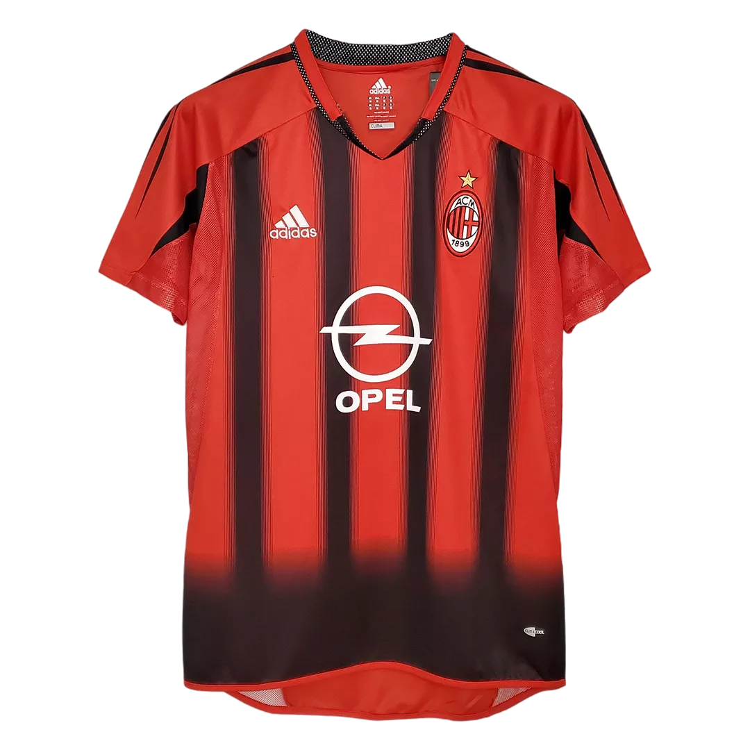 AC Milan Classic Football Shirt Home 2004/05